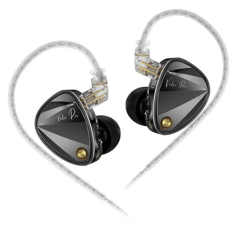 Audiophile Headphone Wired - 6-Driver Dynamic IEM KZ Vader Pro