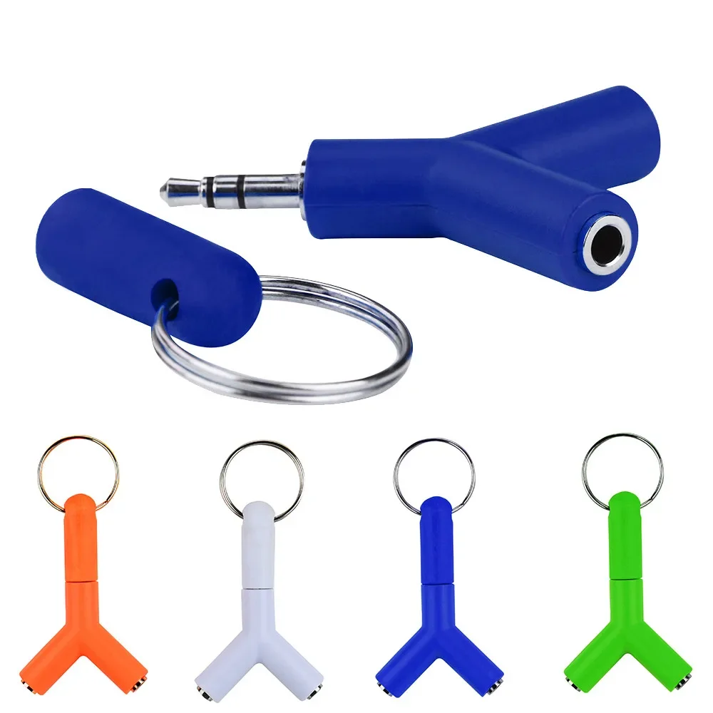 Audio Splitter Y Jack Male to  - Earphone Splitter Jack recension och pris