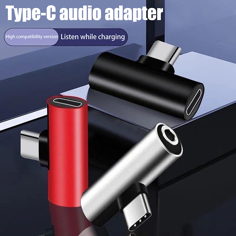 USB Type-C To 3.5 Mm Headphone - Earphone Splitter Jack recension och pris