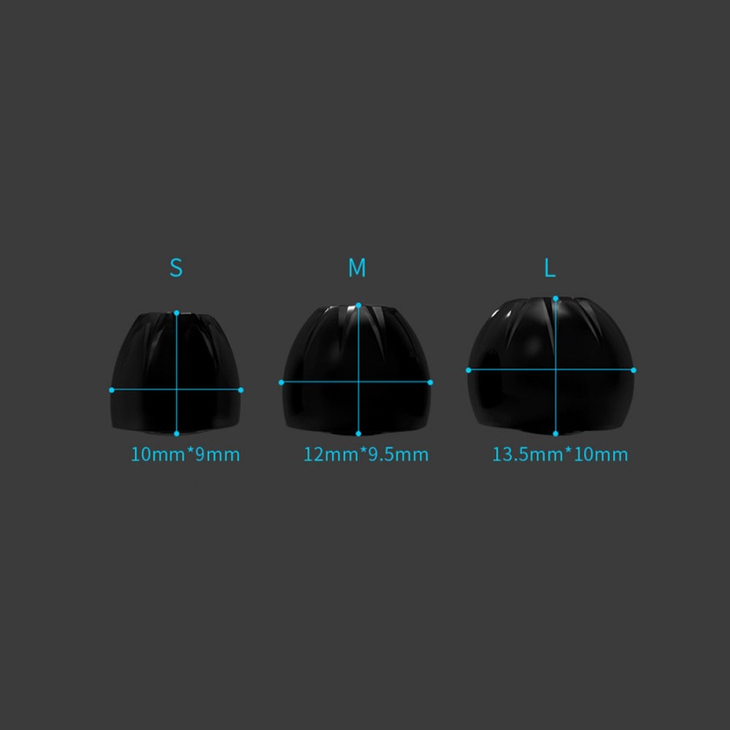 3Pairs In-Ear Earcaps For KZ E - Earphone Foam Tip recension och pris